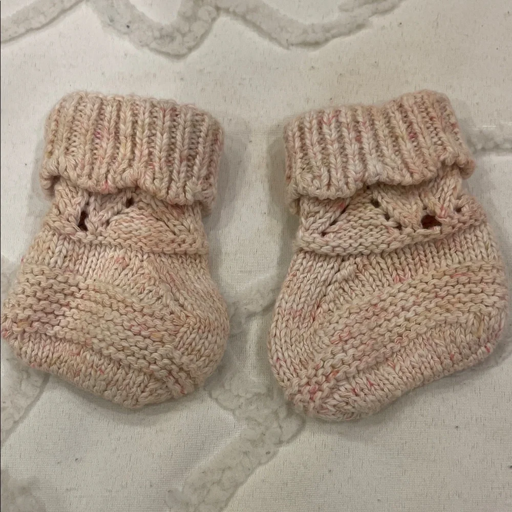 Cozy Pink Baby Mittens